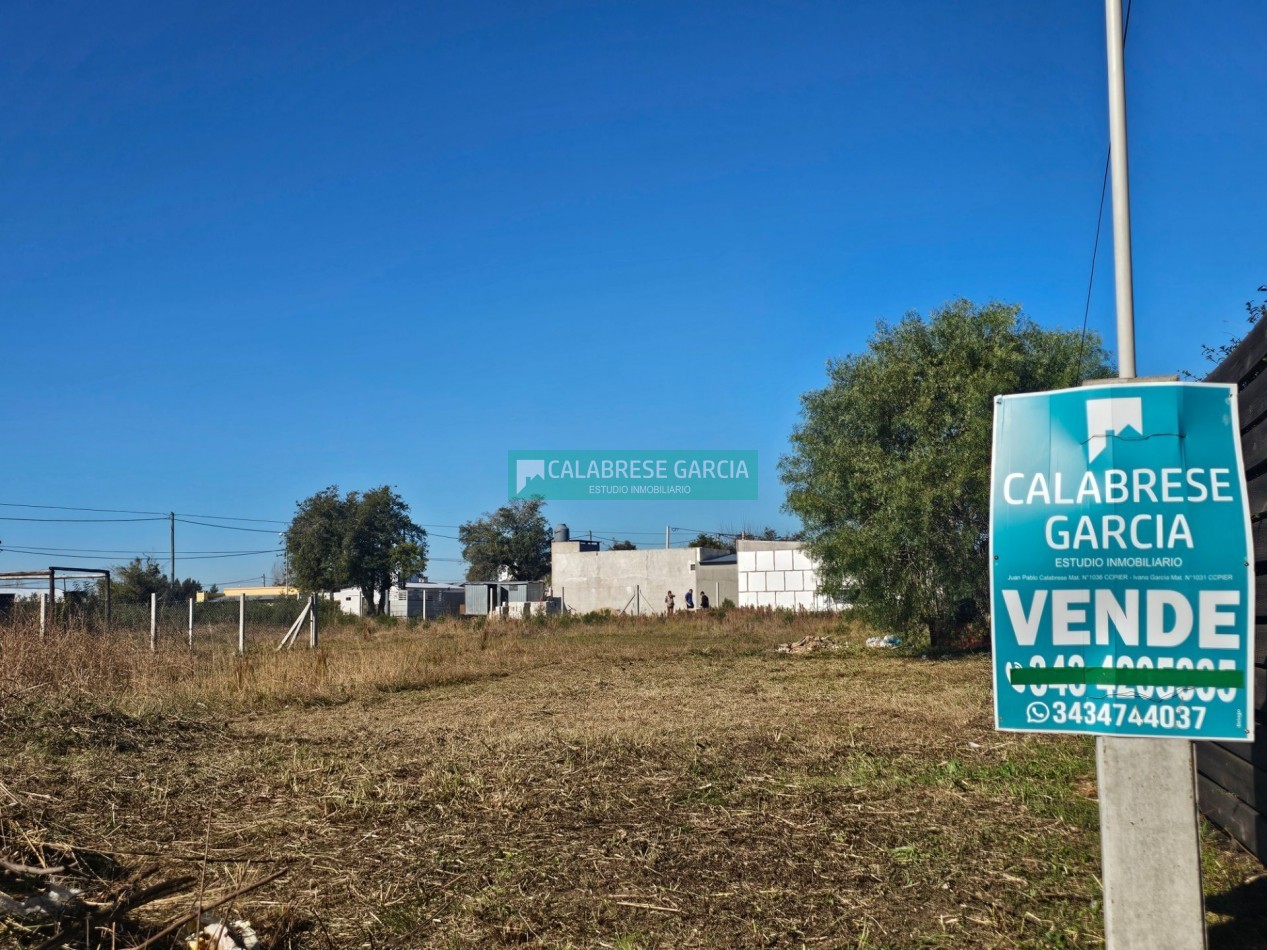 Se vende terreno loteo Sauce Pueblo